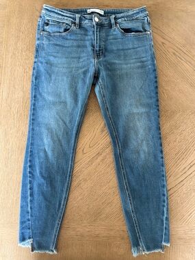 KanCan Skinny Stretch Jeans in Washed Blue